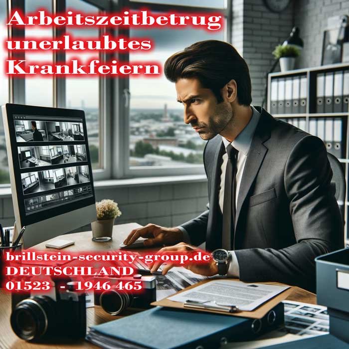 Brillstein Ermittlung unerlaubt Krankfeiern